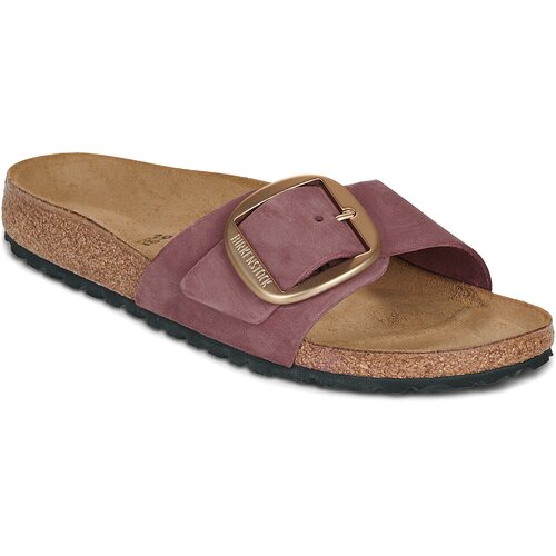 Birkenstock Natikači Madrid Big Buckle Bordo Slike