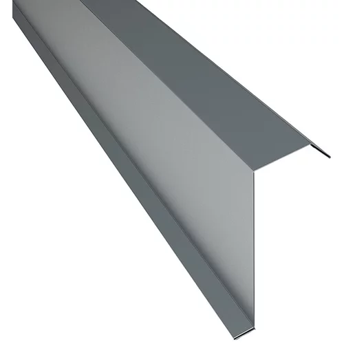 PROBAU robni kotnik PP12 (siva, dolžina: 100 cm, jeklena pločevina)