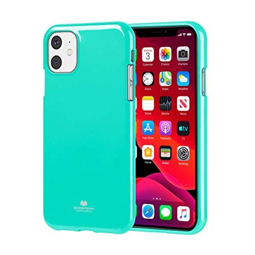 Goospery jelly tanek silikonski ovitek (0,3) za iphone 11 - mint Cene