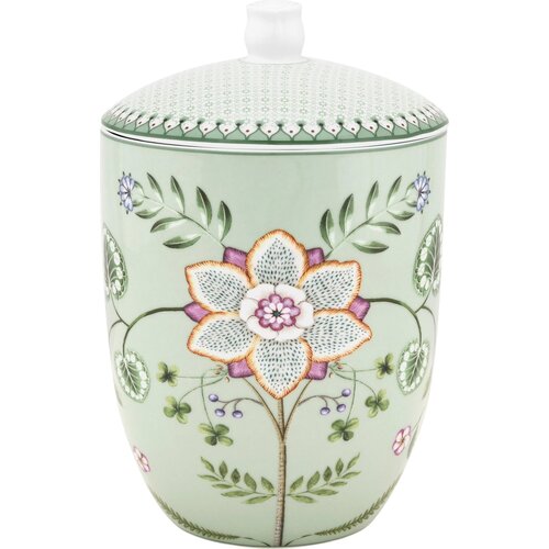 Pip Studio Lily & Lotus - posoda za shranjevanje - Svetlo zelena Cene