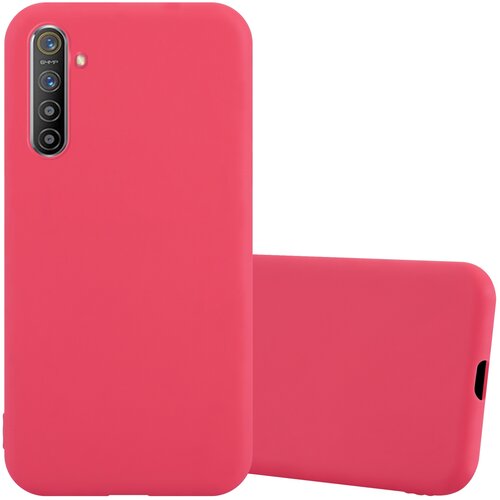 Cadorabo Case, združljiv z Realme v Candy Red - Za&scaron;čitni pokrov iz fleksibilnega silikona TPU, (20592136) Cene
