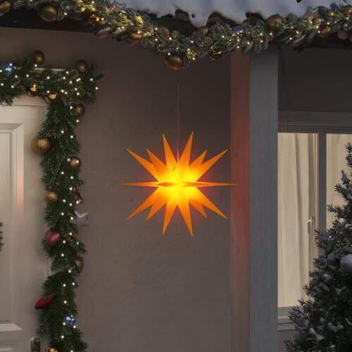 vidaXL Božične svetilke LED 3 kosi zložljive rumene 43 cm Cene