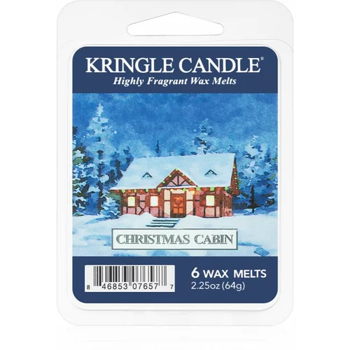 Kringle Candle Christmas Cabin vosek za aroma lučko 64 g