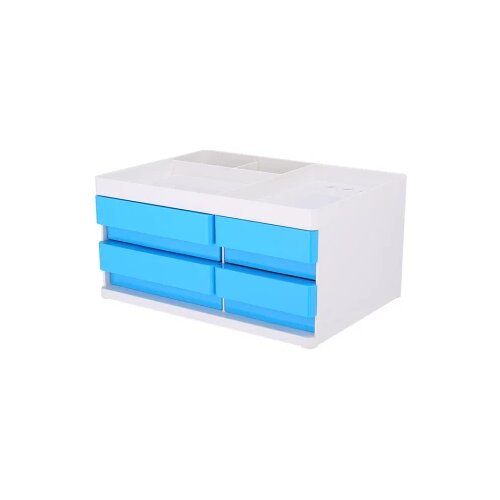 Deli stoni organizer abs, 4 fioke, 4 odeljka - plavi EZ25030 Slike