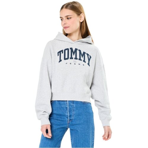 Tommy Jeans Puloverji DW0DW19291 Siva Slike