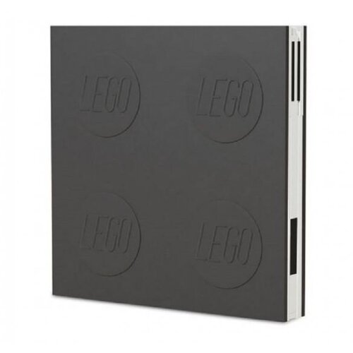 Lego SVESKA SA SISTEMOM ZA ZATVARANJE I GEL OLOVKOM: CRNA Cene