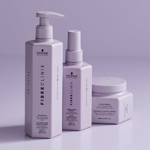 Schwarzkopf Professional Fibre Clinix De-Frizz Shampoo &amp;scaron;ampon za zaglađivanje vlasi za neposlu&amp;scaron;nu i anti-frizz kosu 300 ml Slike