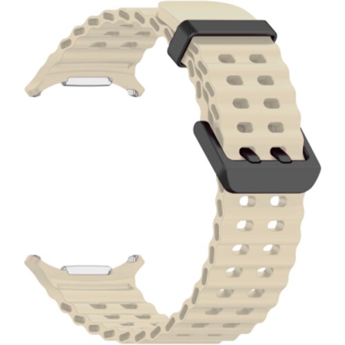 Chameleon Silikonski pa&amp;scaron;ček za Samsung Galaxy Watch Ultra, bež Slike