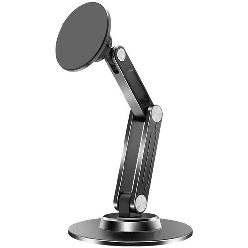 ILIKE STM3 kovinsko stojalo za magnetno fiksno držalo za pametni telefon z nastavljivim popolnim kotom in 360-stopinjsko rotacijo, črna, (21328386) Slike