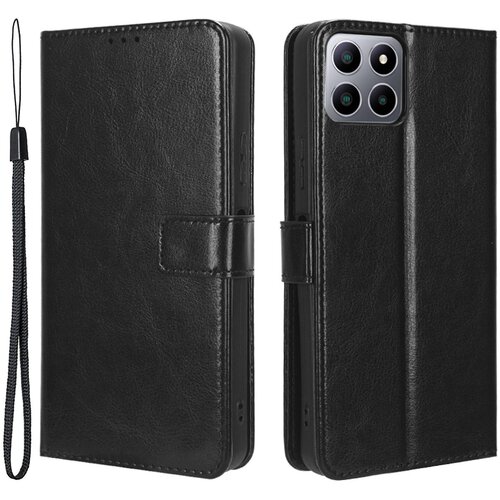 INORCO Preklopna preklopna prevleka iz PU usnja za denarnico Boost Mobile Celero 5G+ Crazy Horse Texture Stojalo za telefonsko ohi&amp;scaron;je proti padcu, (22034655) Slike