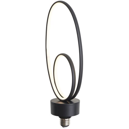 LUEDD E27 LED okrasna žarnica črna 6W 450 lm 3000K Cene