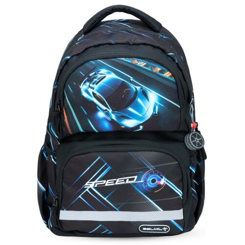 Belmil Ranac za &scaron;kolu Midi 338-36 Midnight Race-Cyber Storm 26x15x41cm Cene