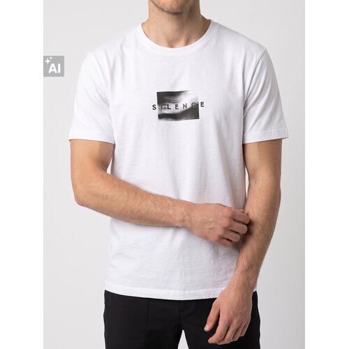Sinsay Pamučna majica s printom Slike
