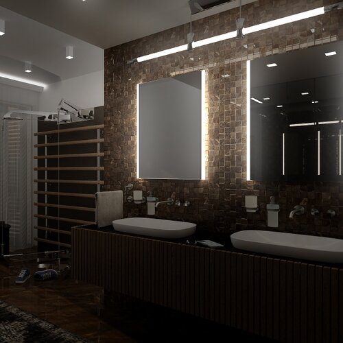  NIMCO ZP 11002 - LED ogledalo za kupatilo sa pozadinskim osvetljenjem 6500K 80x60 cm IP44 Slike