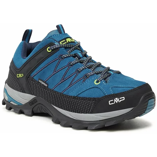 CMP Trekking čevlji Rigel Low Trekking Shoes Wp 3Q13247 Deep Lake-B.Blue 15mm