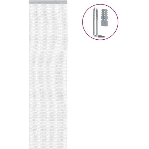  Verižna mreža proti mrčesu za vrata 56x186 cm aluminij, (21279924) Slike