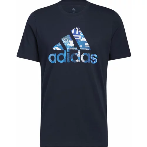 Adidas Moška majica MULT BOS G Modra
