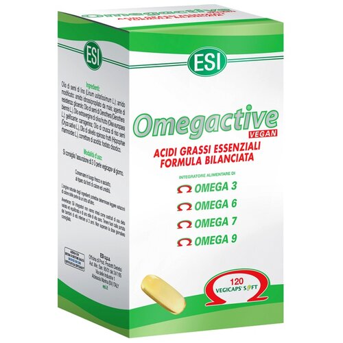 Esi kompleks sa omega 3, 6, 7 i 9 kiselinama omegactive 120 kapsula 104283.0 Cene