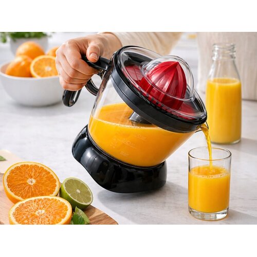  25w električni sokovnik 700ml citrusni sokovnik crni Slike