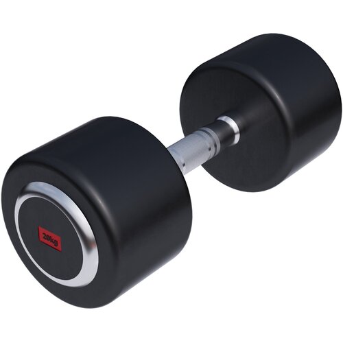 Gorilla Sports Fiksne gumirane bučice PRO 2,5 - 35 kg Slike
