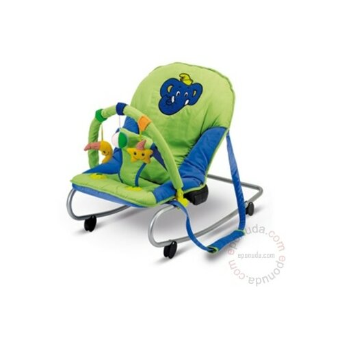 Plebani ležaljka za bebe Sdraietta Green Slike