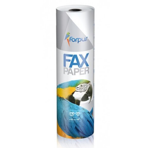Forpus Faks rola 210 mm x 25 m, termo Cene