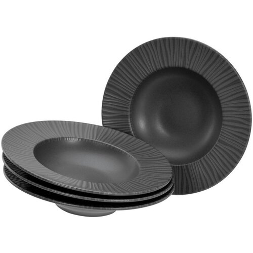 Creatable Set Krožnikov Za Testenine Vesuvio Black, 4-Delni Cene