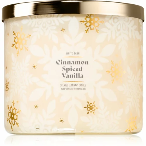 Bath & Body Works Cinnamon Spiced Vanilla dišeča sveča 411 g