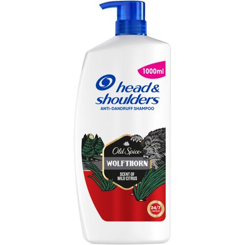 Head &amp;amp; Shoulders Old Spice Wolfthorn &amp;scaron;ampon proti prhljaju 1000 ml Slike