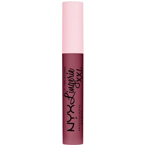 NYX Professional Makeup tekoča &amp;scaron;minka - Lip Lingerie XXL Matte Liquid Lipstick - 14 Bust-ed (LXXL14) Slike
