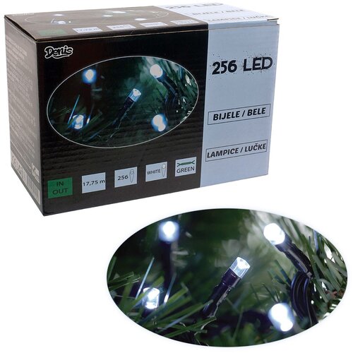  256 led lanac, belo, 8 funkcija Cene