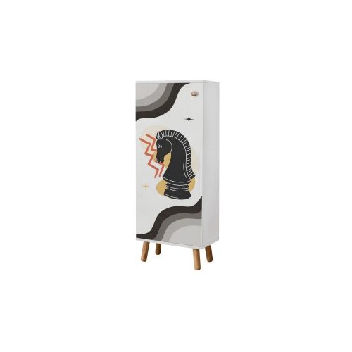 Woody Fashion vegas white - 952 - 1053 whiteanthracite hallway furniture set Cene