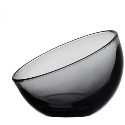 La Roch&amp;eacute;re antracit staklena zdjela La Roch&amp;egrave;re Bubble Slike