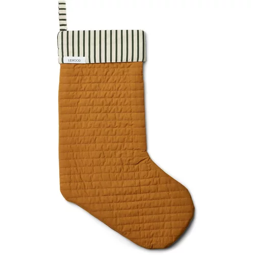 Liewood božićne čarape basil golden caramel