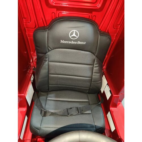 Lean Toys Otro&amp;scaron;ki tovornjak Mercedes Actros 4x4 2x12V Rdeča Slike