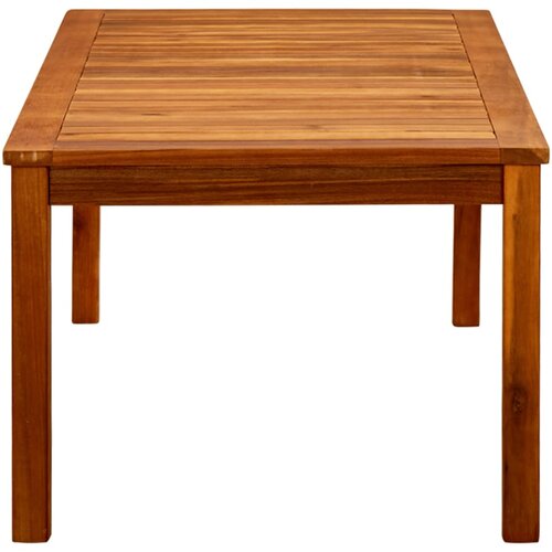 Vrtni stolić za kavu 110 x 60 x 45 cm masivno bagremovo drvo Slike