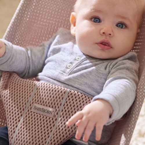 BABYBJORN gugalnik Bliss Mesh dusty pink Slike