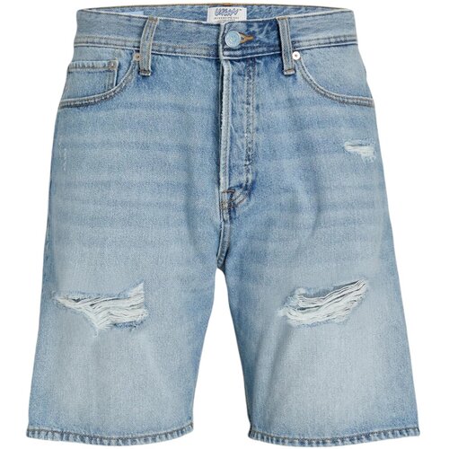 Jack &amp;amp; Jones Kratke hlače &amp;amp; Bermuda JJITONY JJORIGINAL SHORTS SQ 537 SN 12252653 Modra Slike