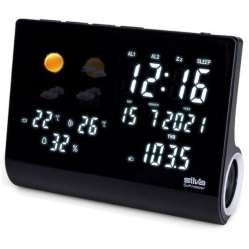 Silva UR-WS 1500 radio sat ukw ukw funkcija punjenja baterije, funkcija alarma crna Cijene