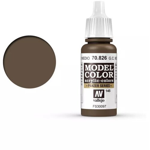 Vallejo Model Color 145 srednje rjava kamuflažna (Ger. Med. Brown) (826) - 17 ml Cene