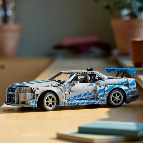 Lego Igracka Kocke Tehnic 2 Fast 2 Furious Nissan Skyline 18+ Slike