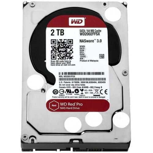 Western Digital HDD 2TB WD2002FFSX 64MB 7200rpm Red Pro Cene
