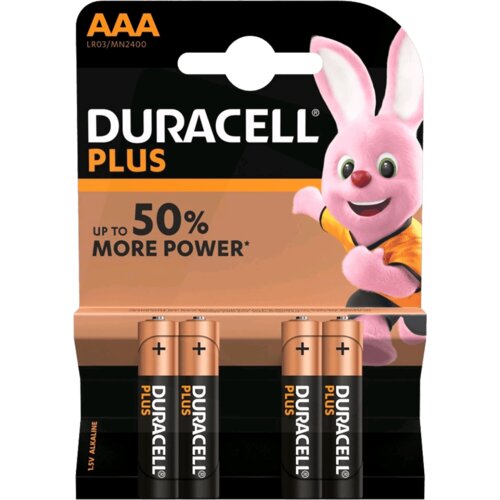 Duracell Baterija alkalna, AAA, 1,5 V, blister 4 kom. &amp;ndash; AAA B4 Slike