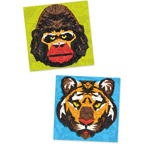 Djeco Komplet za izdelavo 2 mozaikov ZOO Slike