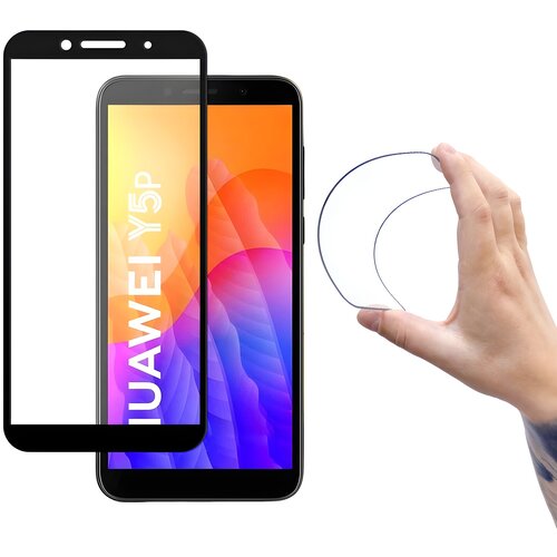Wozinsky prožno za&scaron;titno steklo za Huawei Y5P - Črna Cene