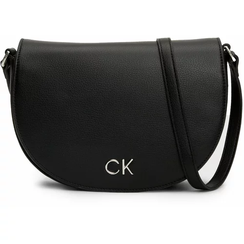 Calvin Klein Ročna torba Ck Daily Saddle Bag Pebble K60K611679 Ck Black BEH