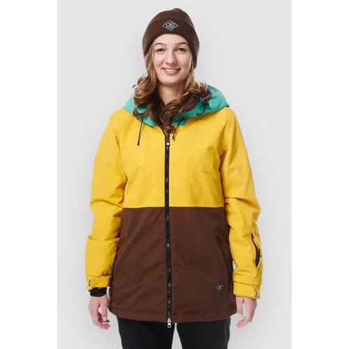 Light Lima Jakna mint / mustard / dark brown Cene