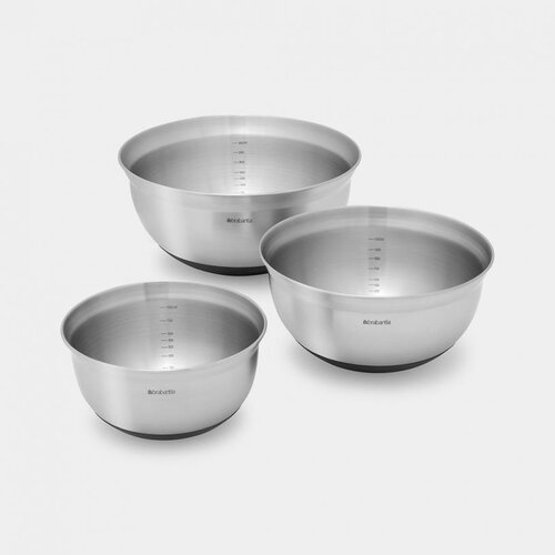 Brabantia 1, 1,6 in 3L set posod iz jekla za me&scaron;anje, (700700) Cene