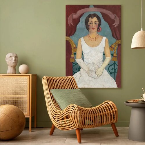  Slika - Frida Kahlo &amp;ndash; Portrait of a Lady in White 60x90 Premium Print Slike