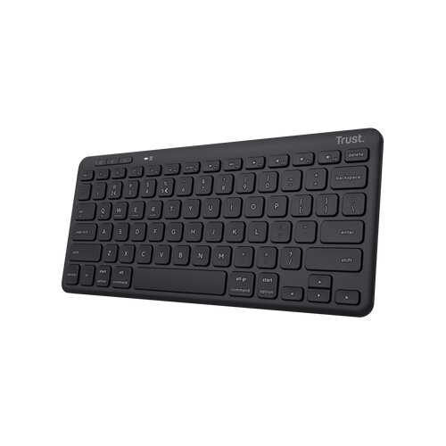Trust Bežična tastatura Lyra, USB 1.1, RF 2.4GHz, Bluetooth 5.0, američki raspored, crna Cene